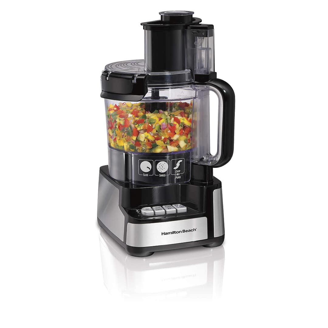 Hamilton Beach Stack & Snap Food Processor and Vegetable Chopper