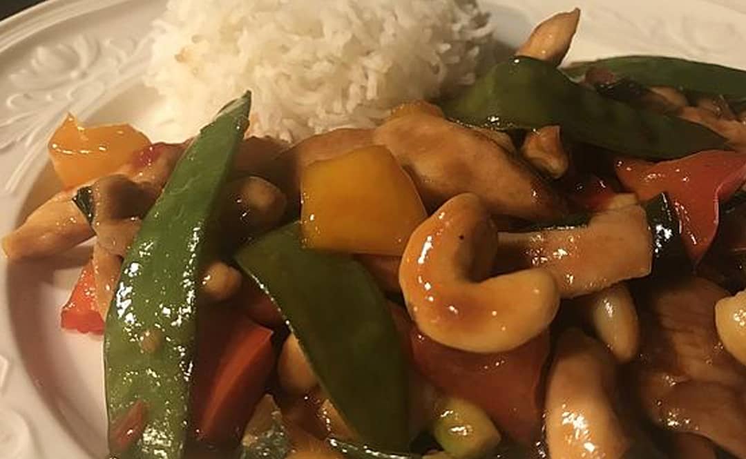 Thai Chicken With Healthy Cashew Nuts