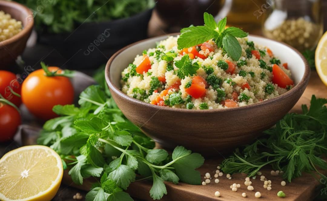 Quinoa Tabbouleh with Fresh Herbs