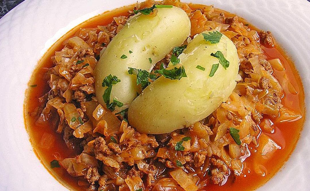 Healthy Power Cabbage braised with Minced Meat