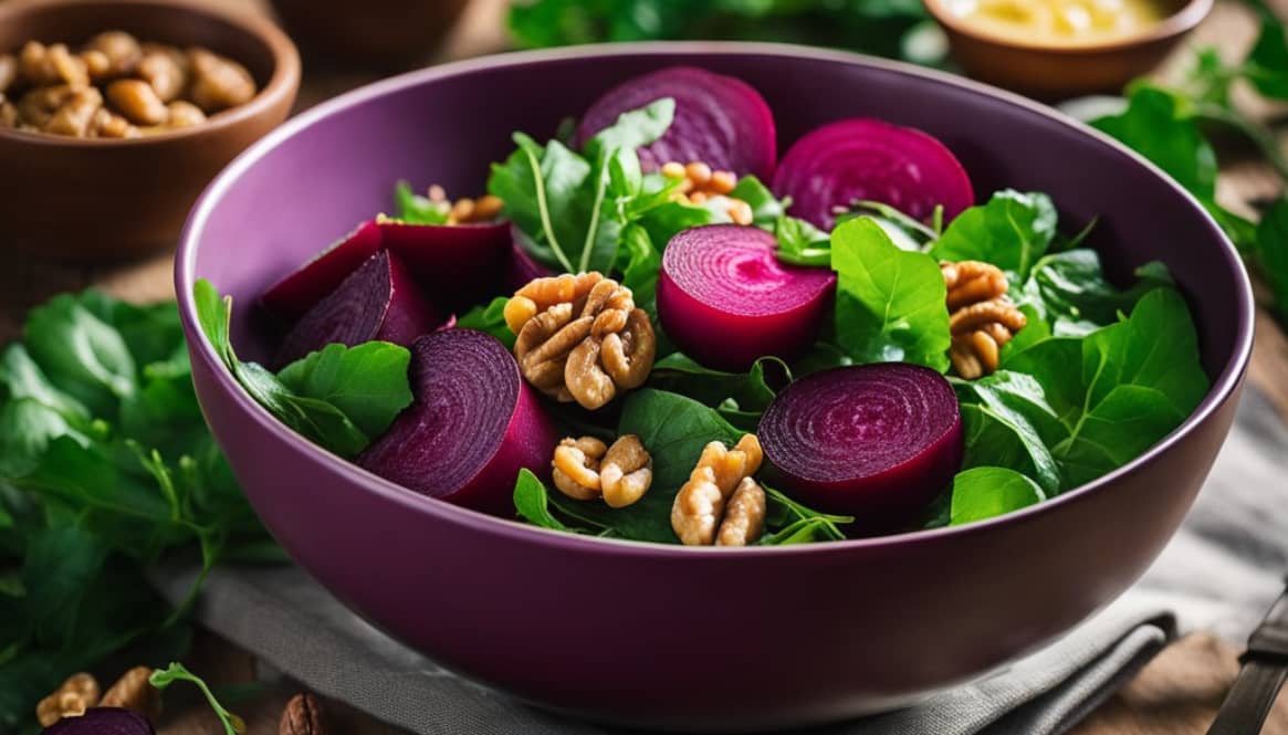 Roasted Beet and Walnut