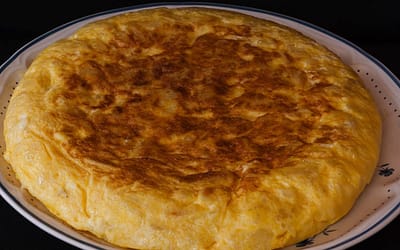 Spanish tortilla with vegetables
