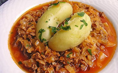 Healthy Power Cabbage braised with Minced Meat