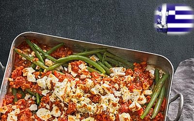 Greek Bean Casserole With Green Beans