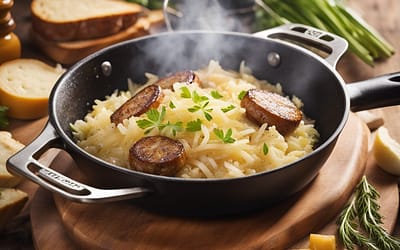 Amazing Health Benefits of Sauerkraut and Sausage Skillet: Get Your Gut in Gear