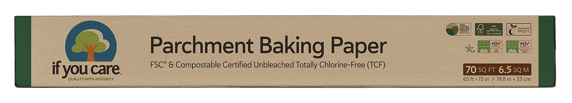If You Care Parchment Baking Paper Sheets